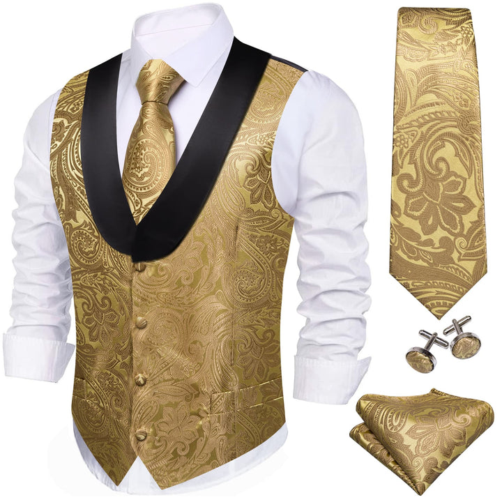 gold vest mens