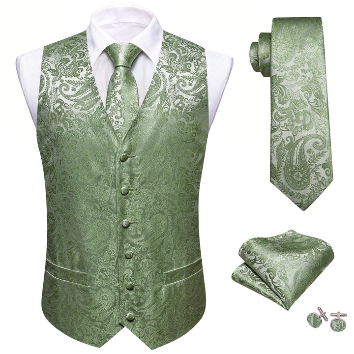 green mens vest