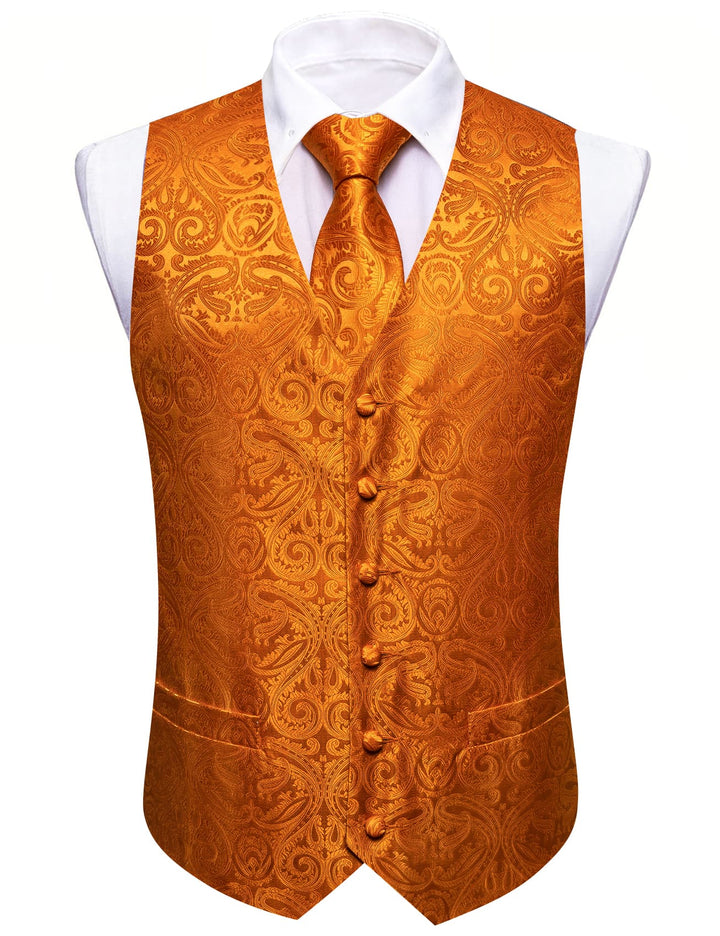 mens orange vest