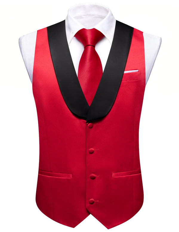 mens red vest