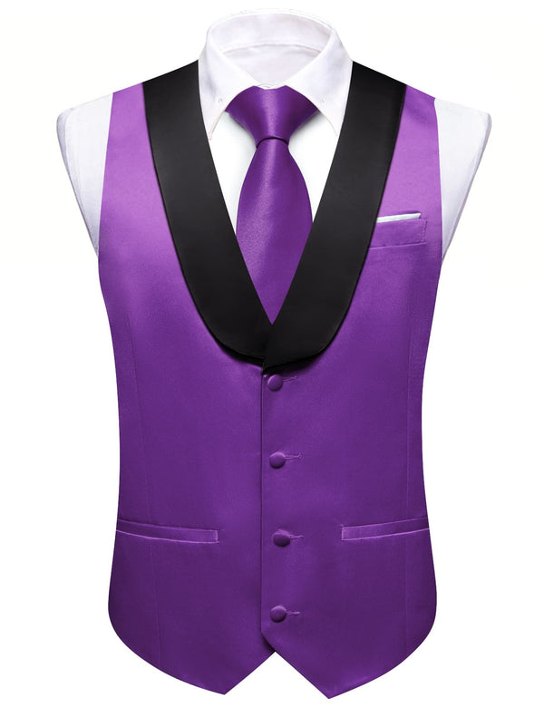 dark purple vest