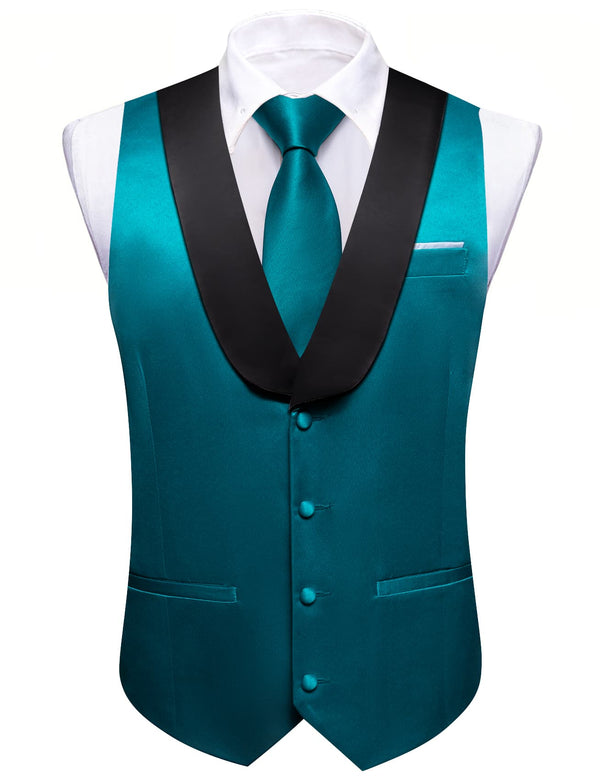 teal vest