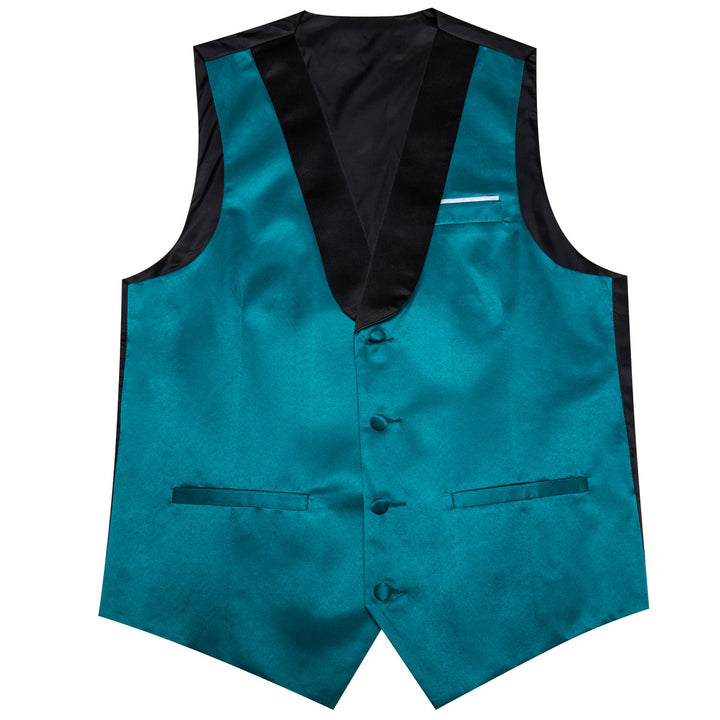  teal suit vest