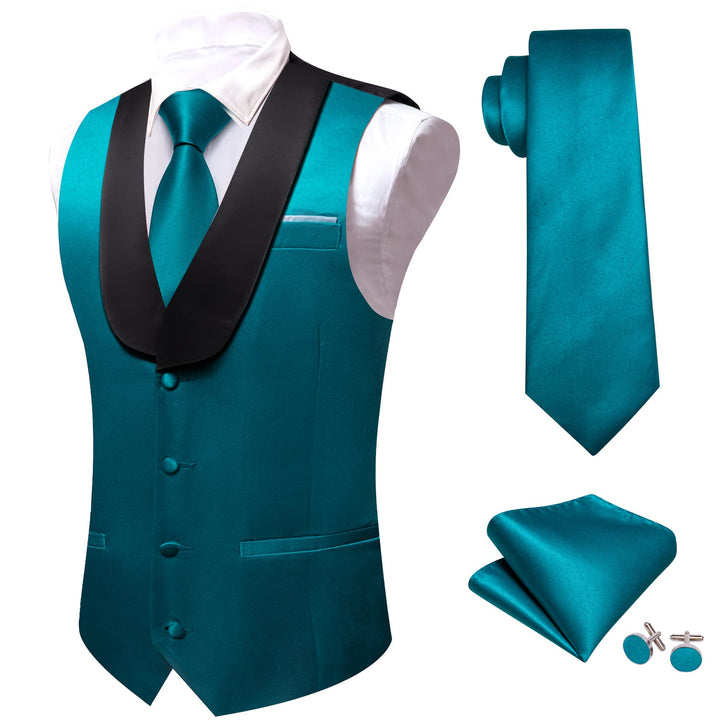 dark teal vest