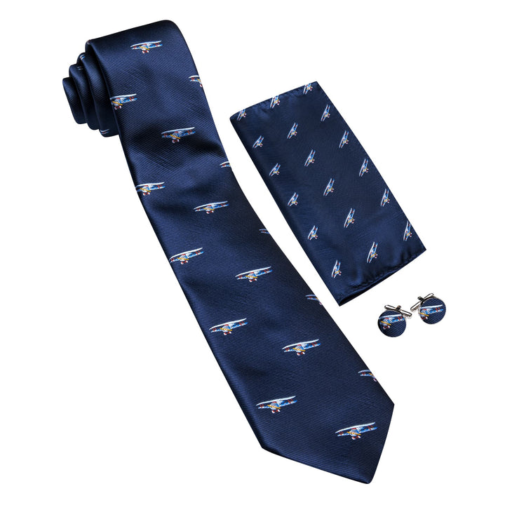 dark blue dress tie