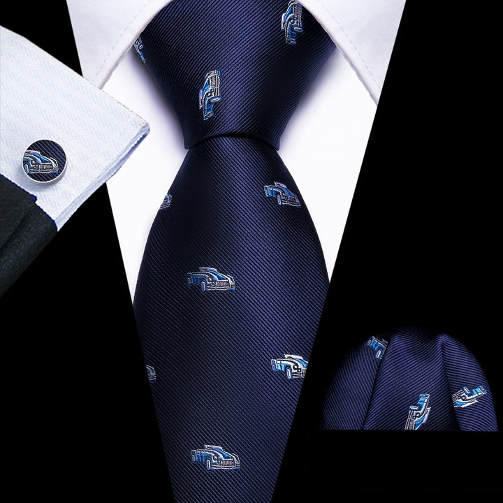 deep blue tie