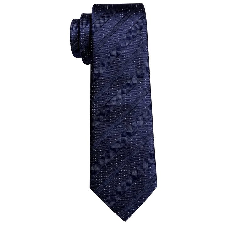 mens striped blue tie