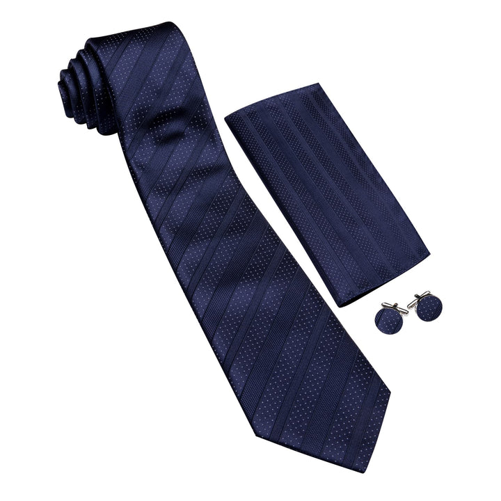 deep blue mens tie