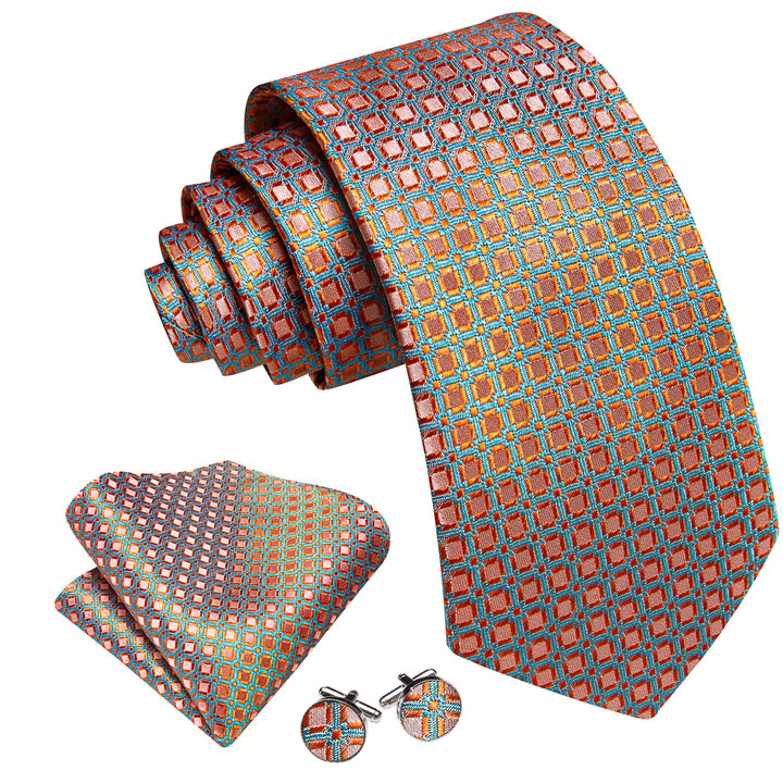 business work design silk mens suit dress tie and handkerchief set