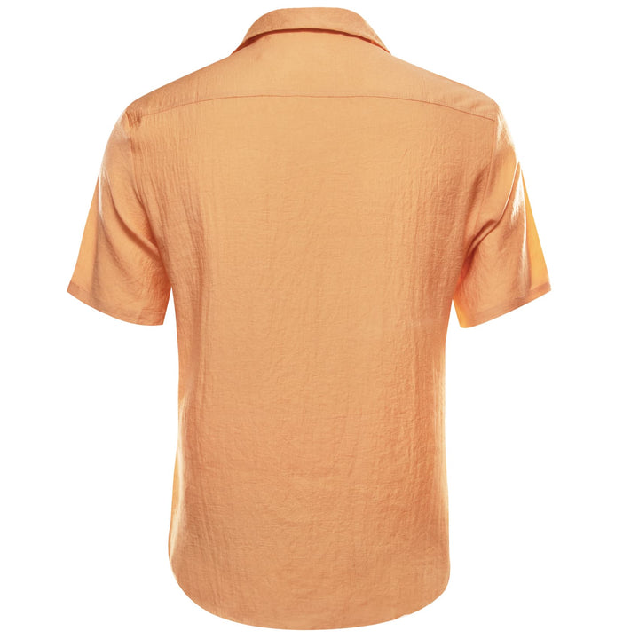 orange mens shirt