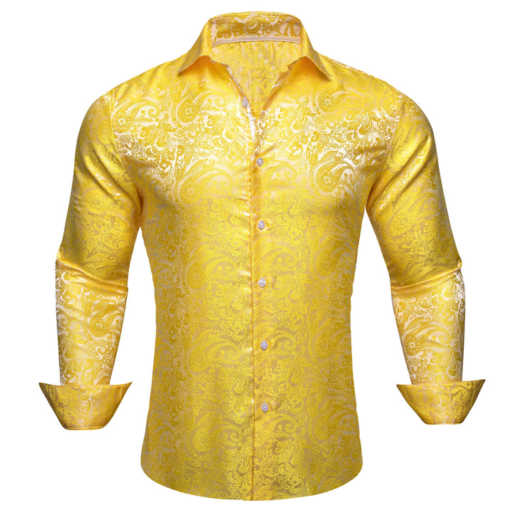 mens yellow shirt