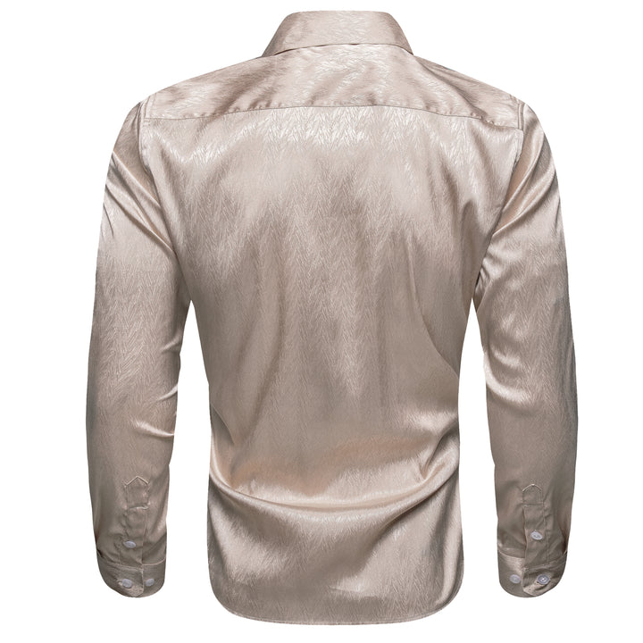 champagne colored shirt