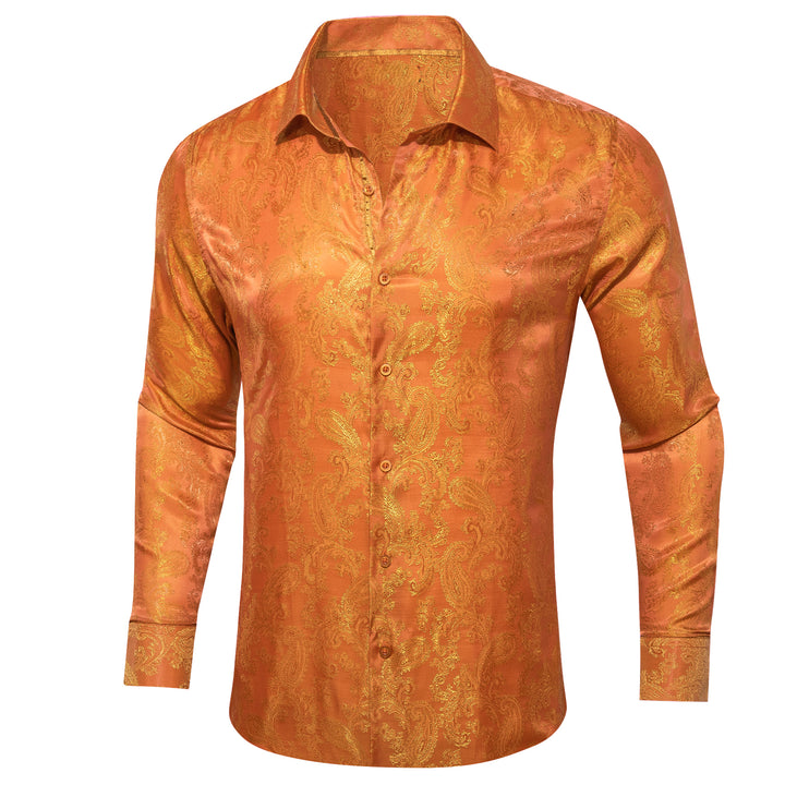 men shirt orange