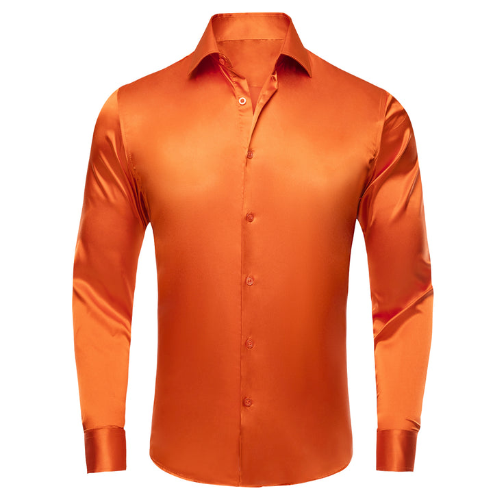 burnt orange shirt