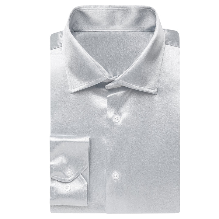 men's satin shirts