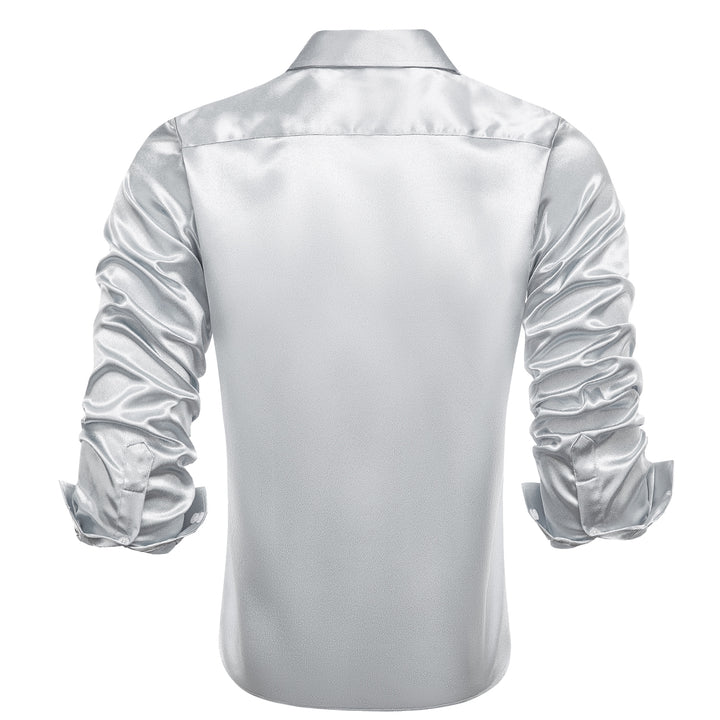 satin men shirt