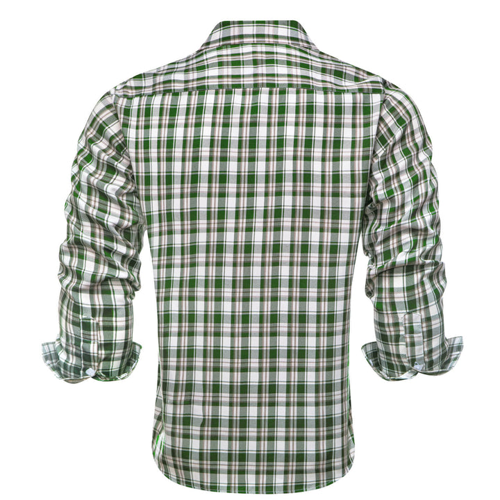 green white shirt