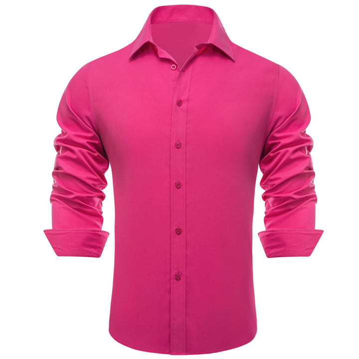 men hot pink shirt