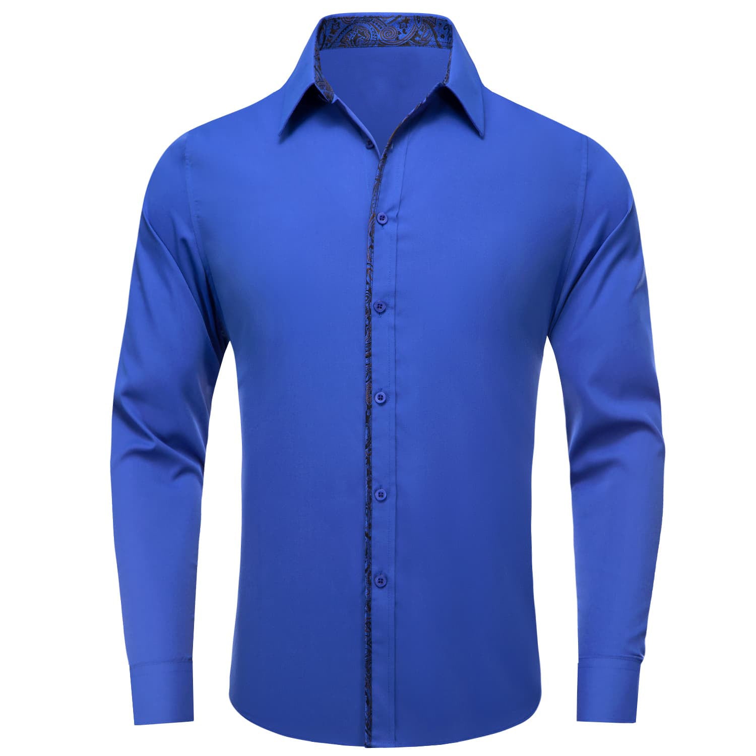 Cobalt blue shirt store mens