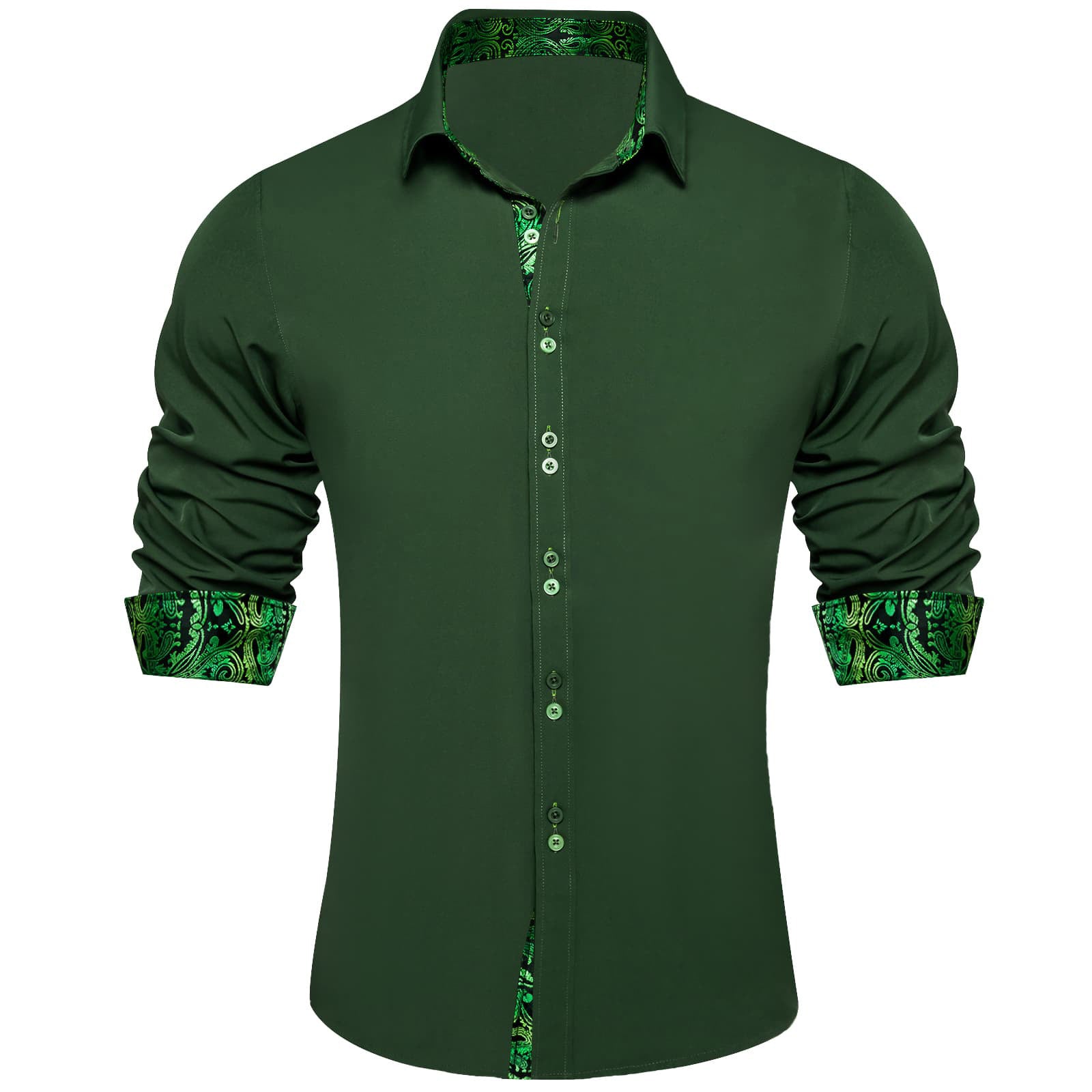 Pine green hot sale dress shirt