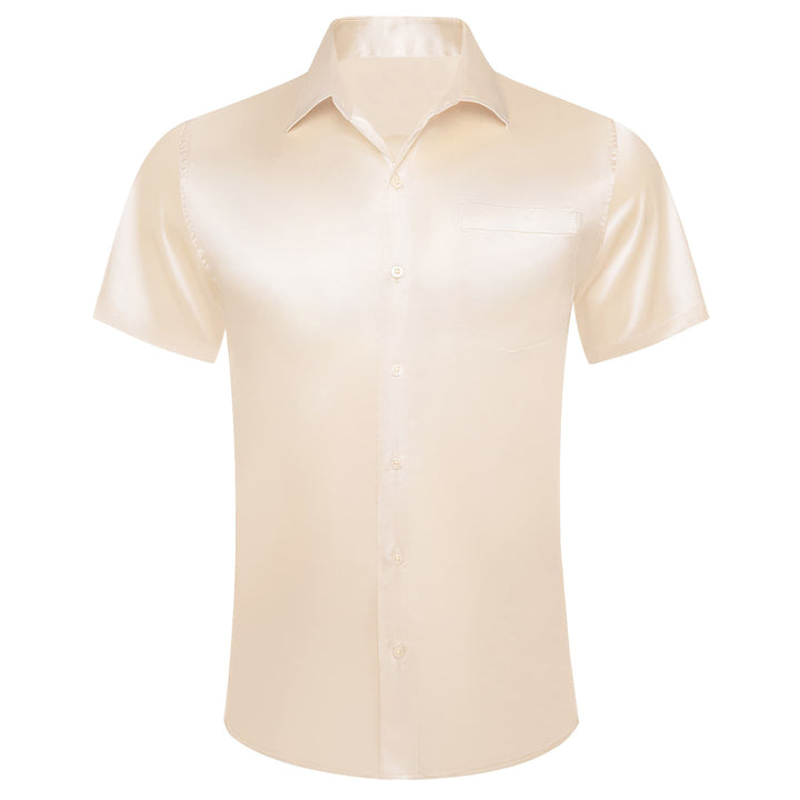 white silk shirt mens