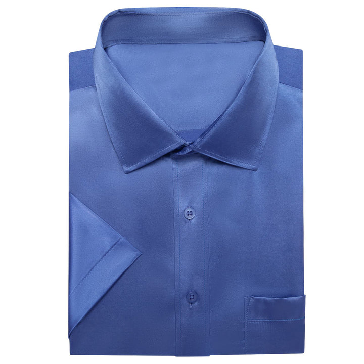 mens cobalt blue shirt