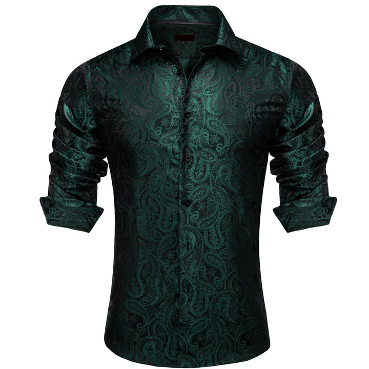 olive green mens shirts