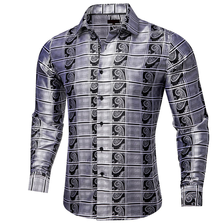 grey designer shirt