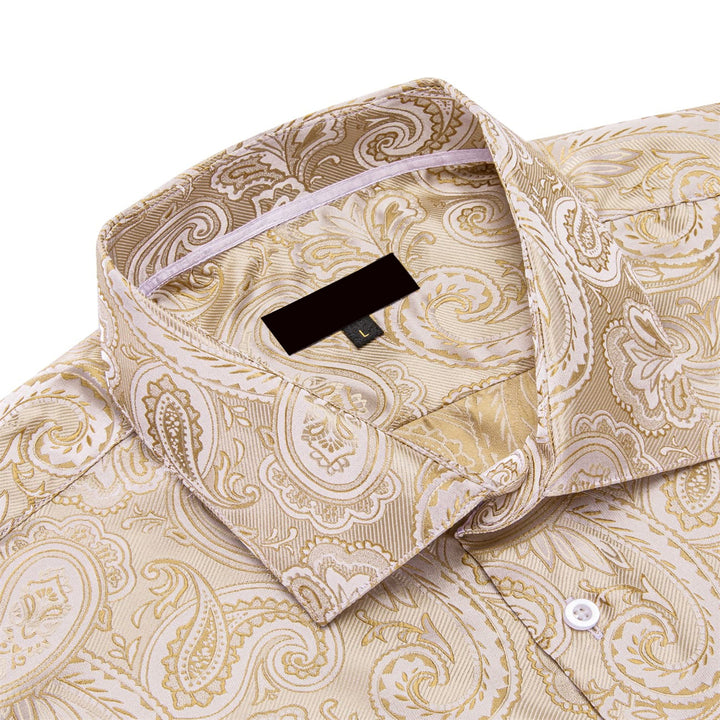 mens paisley dress shirt