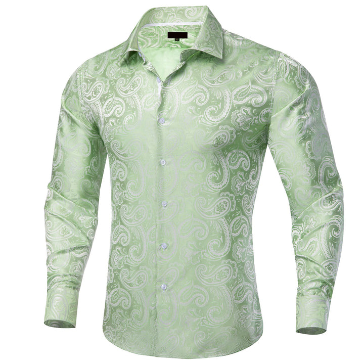 green dress shirt mens