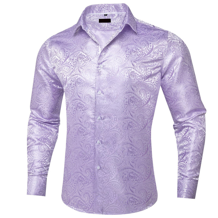 purple designer shirt