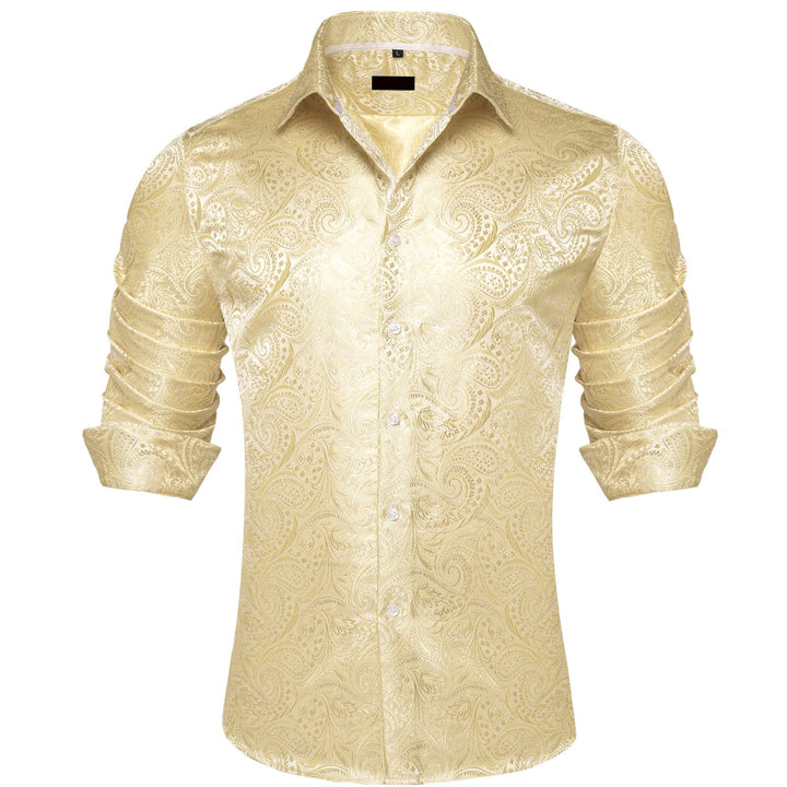 light yellow designer shirt