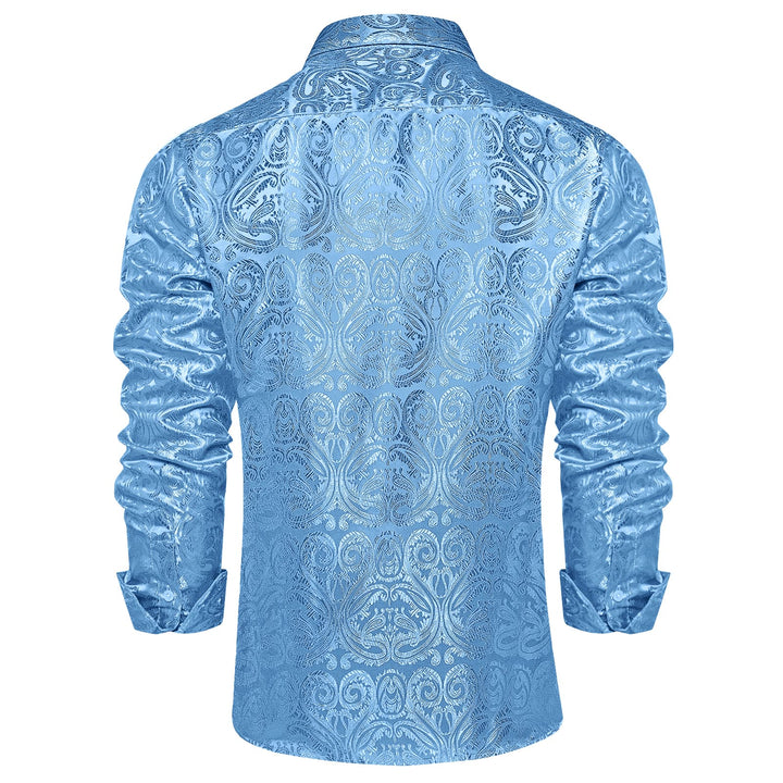 blue shirt for men