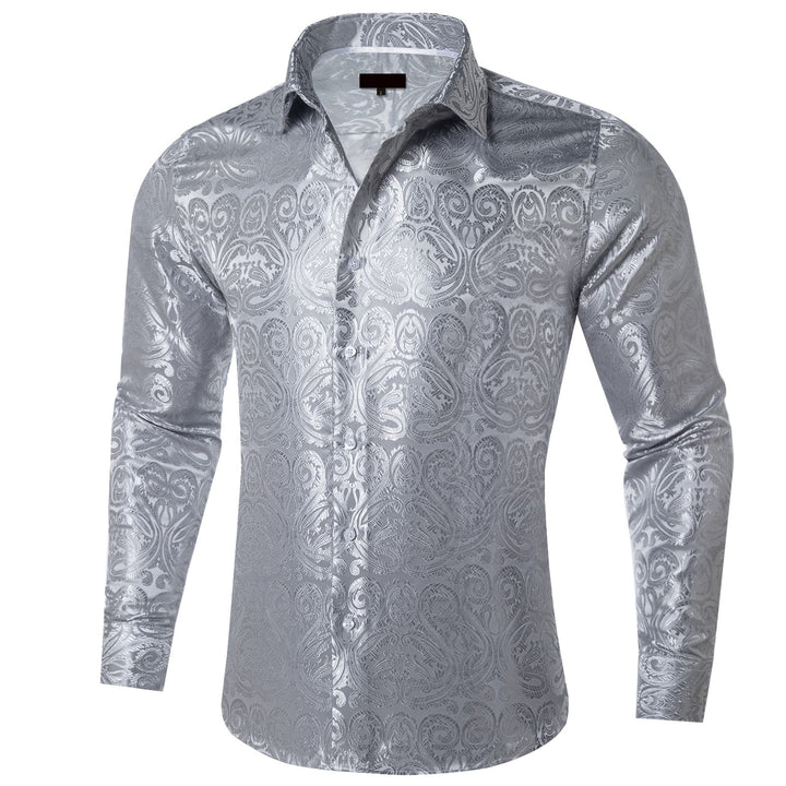 mens grey dress shirt