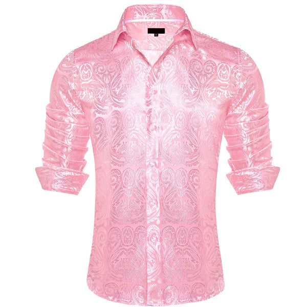 men pink shirt