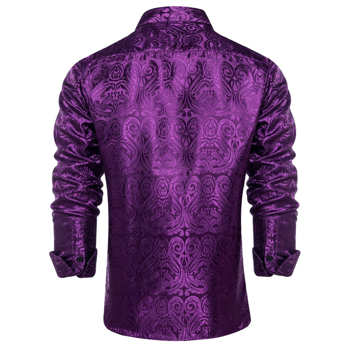 purple shirt mens