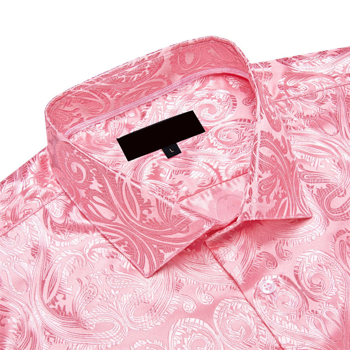 light pink men shirt