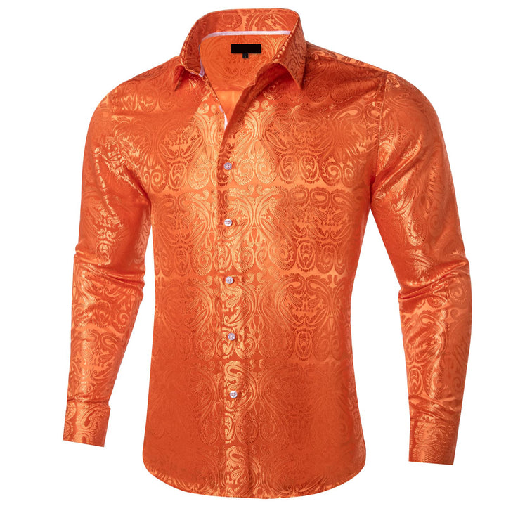 men shirt orange