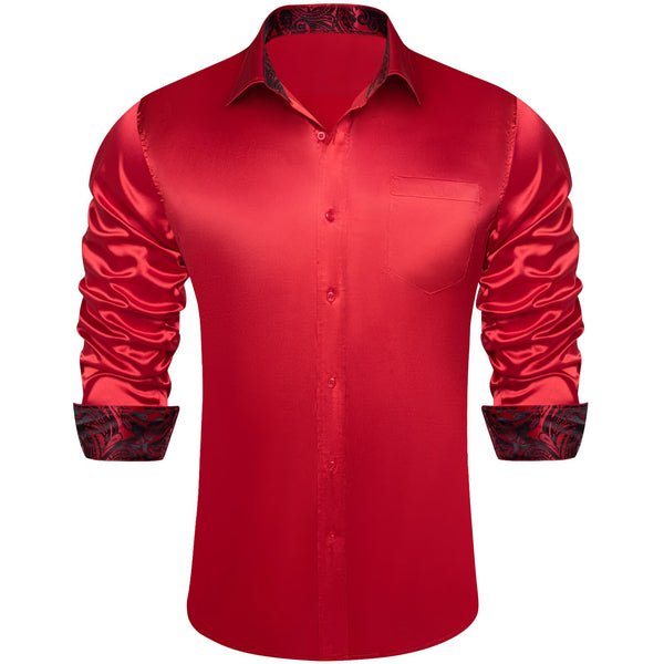 wedding red shirt