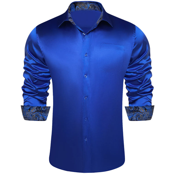navy blue dress shirt