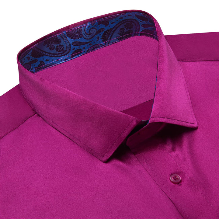 men shirt purple