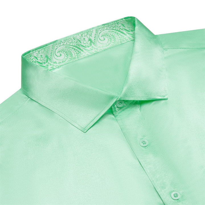 green long sleeve shirt