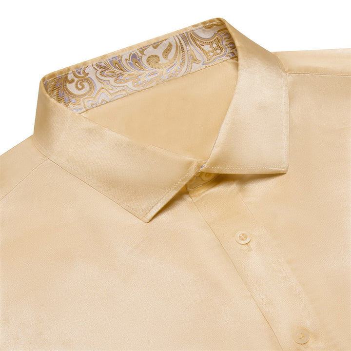 light brown dress shirt