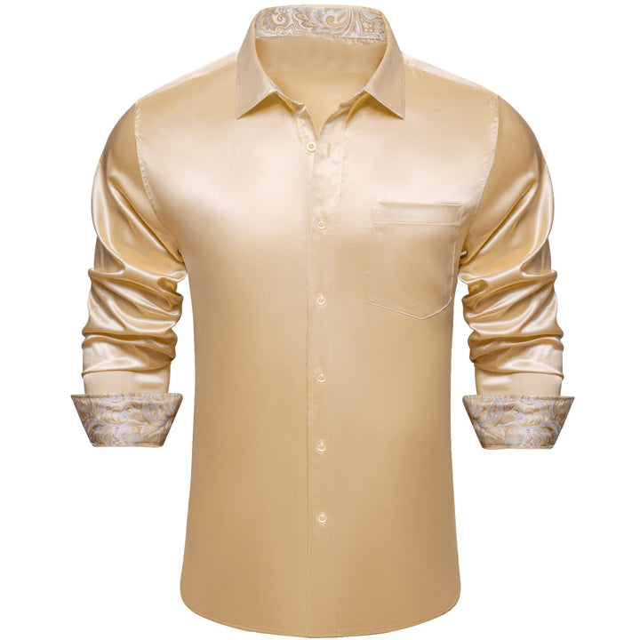 brown shirt for men