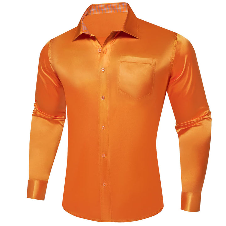 burnt orange dress shirt