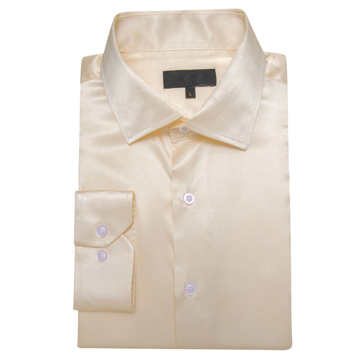 men satin shirts