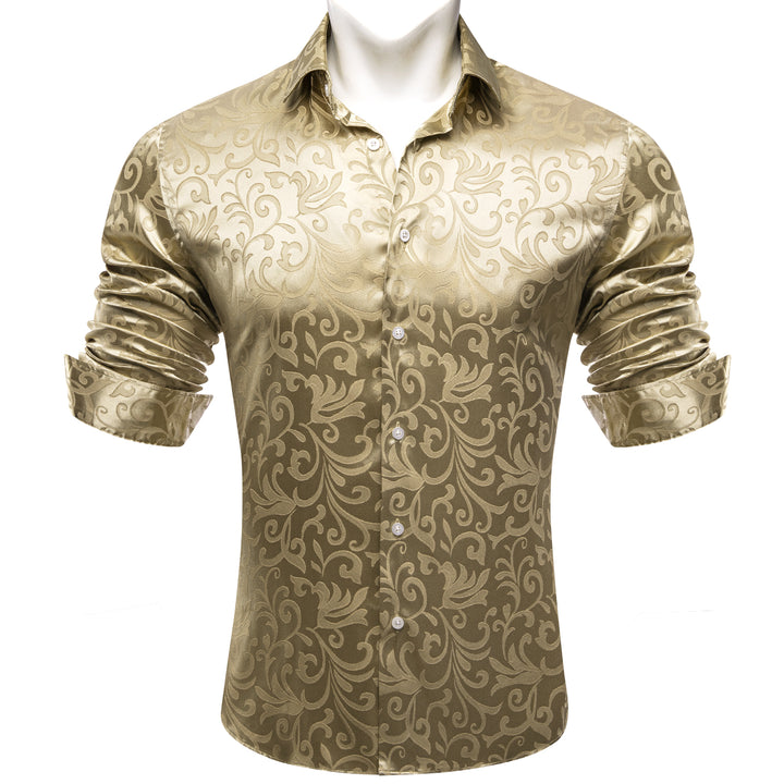 champagne men's dress shirt