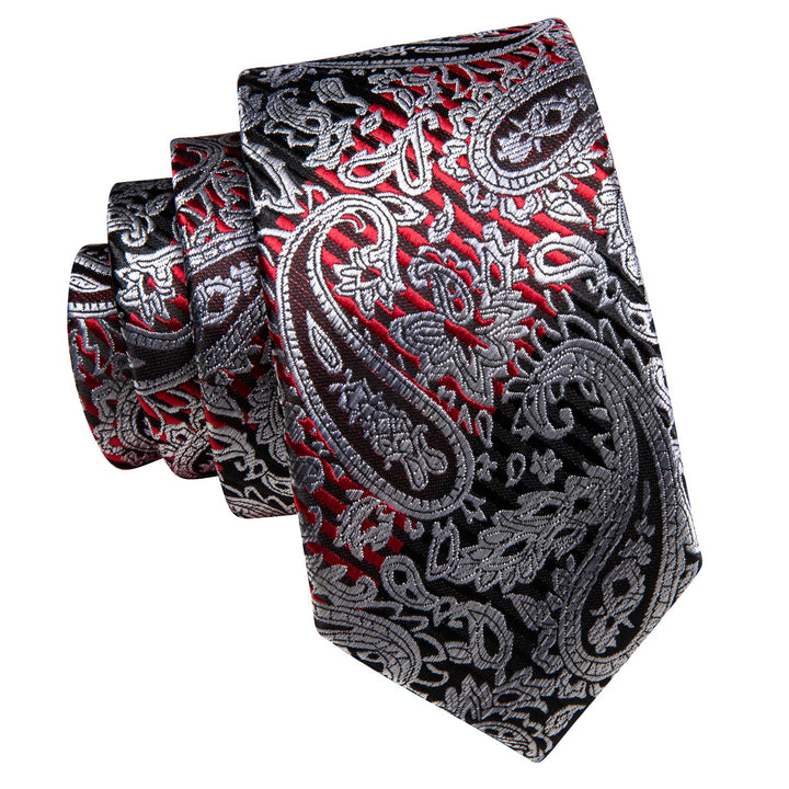 paisley silk tie