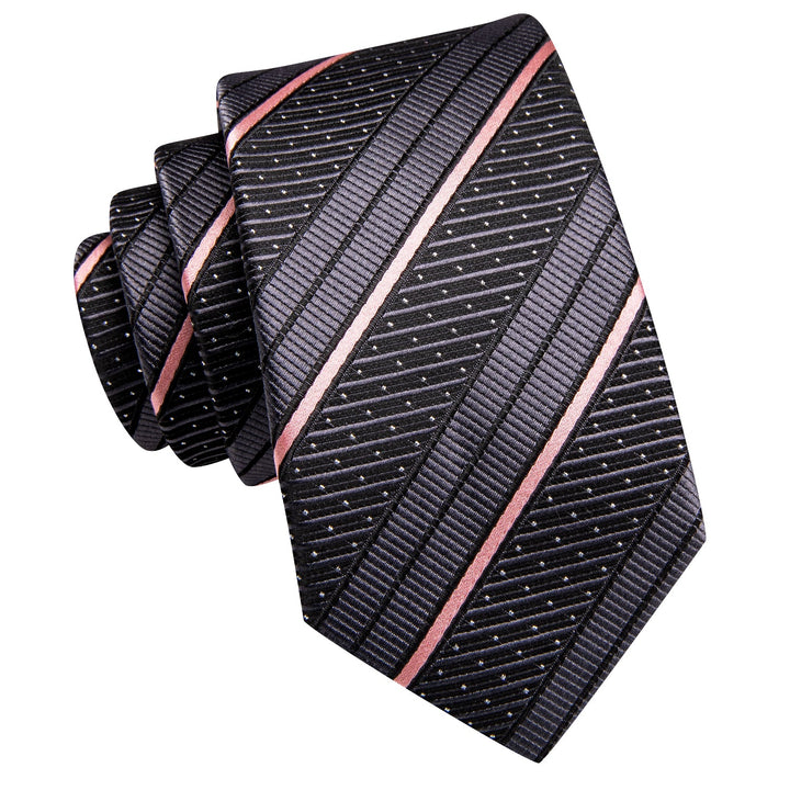 black stripe tie