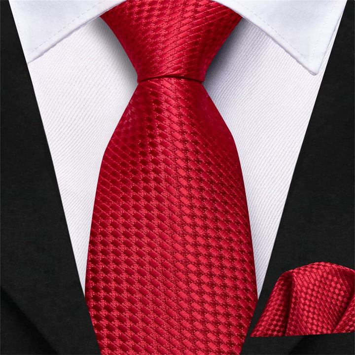 boys red tie